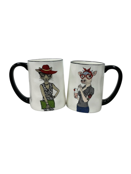 Set de tazas (SIGNATURE HOUSEWARES)