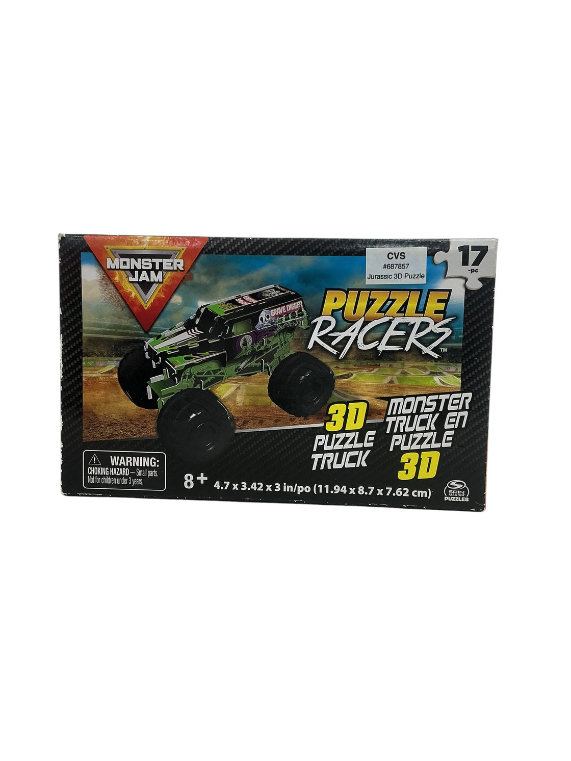 Rompecabezas 3D Grave Digger (MONSTER JAM)