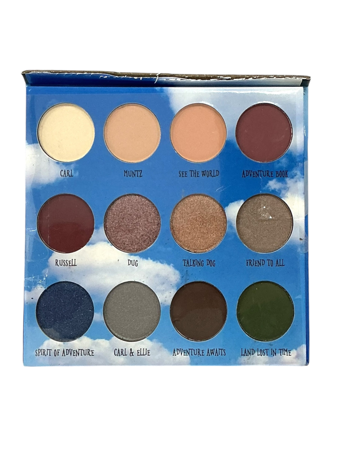 Paleta de sombras Up (HOT TOPIC)