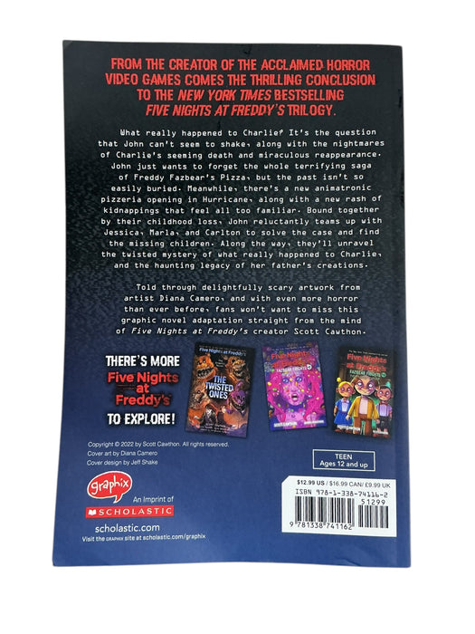 Novela gráfica Five Night's At Freddy's (GRAPHIX)