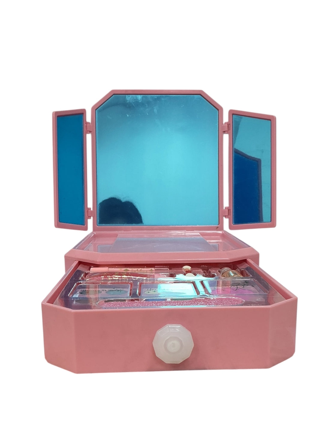 Set de maquillaje con tocador para niña