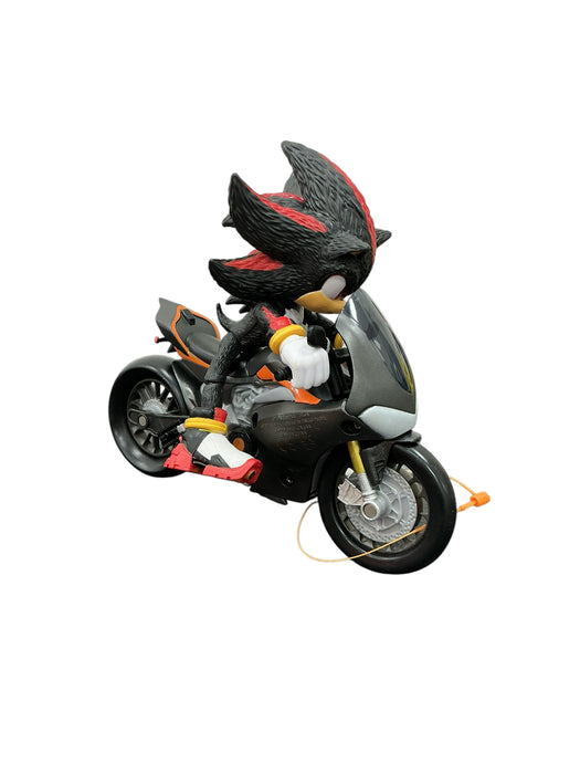 Shadow con motocicleta