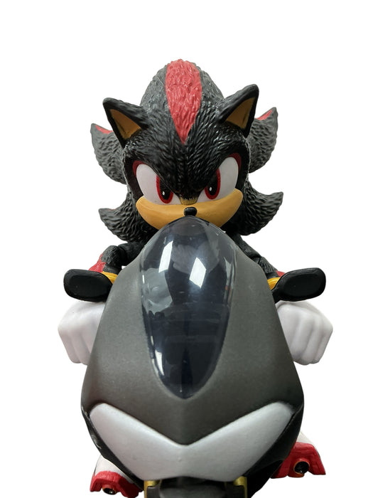 Shadow con motocicleta