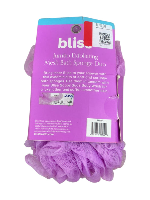 Dúo de esponjas exfoliantes  (BLISS)