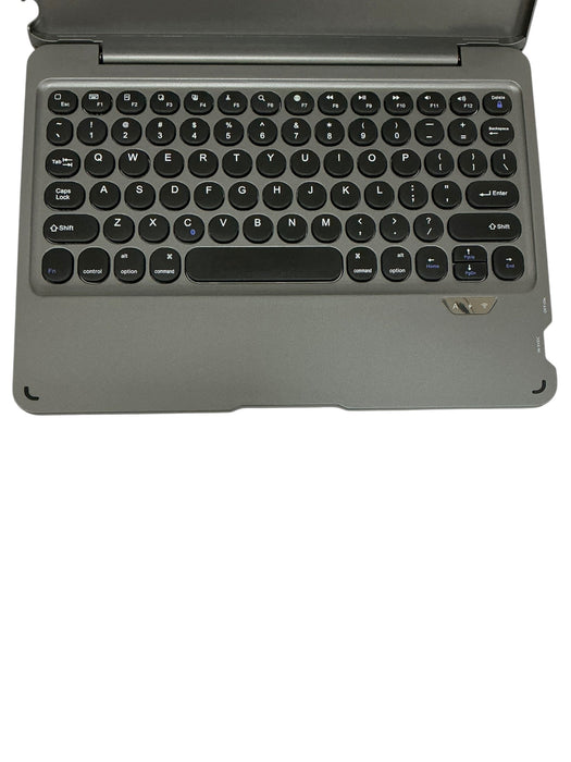 Teclado Bluetooth iPad - vista superior completa con touchpad