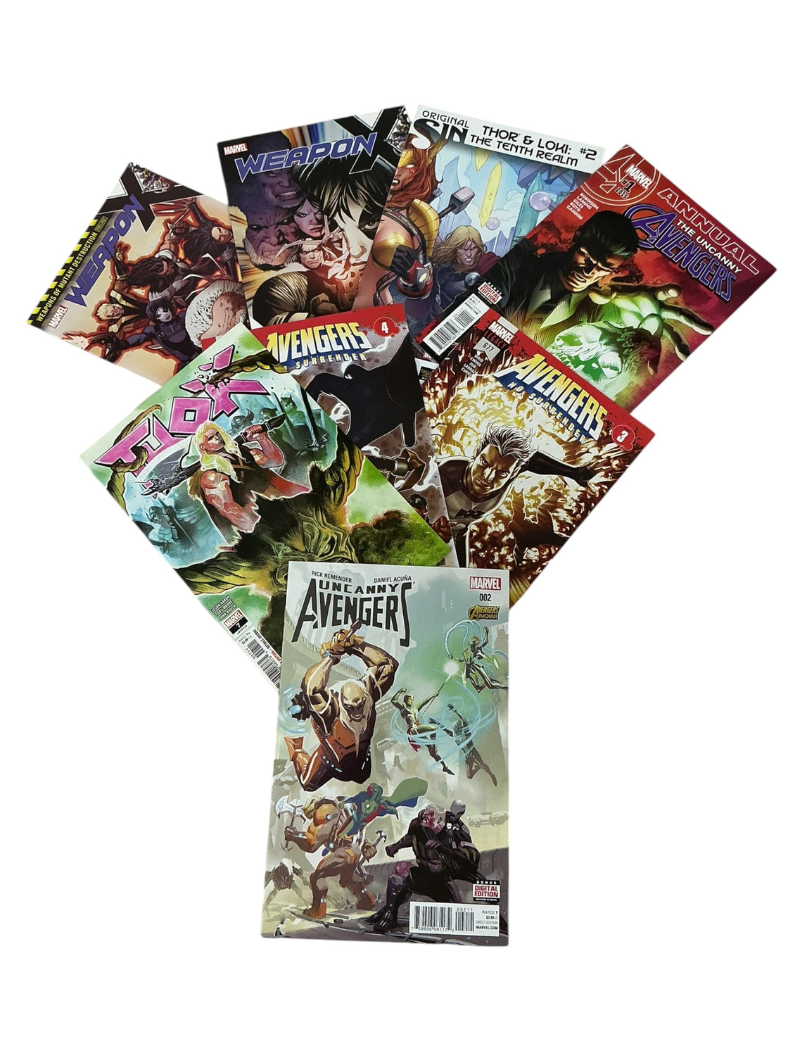 Set de Cómics  (MARVEL)
