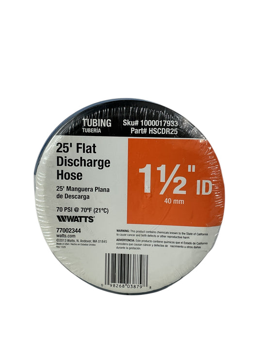 Manguera plana de descarga (WATTS)