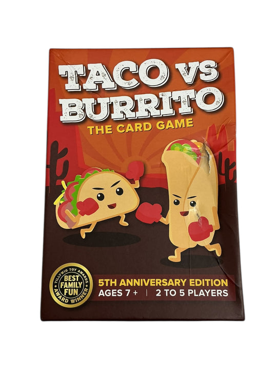 Taco vs Burrito