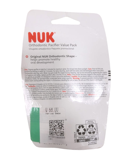 Set de chupetes para bebé (NUK)