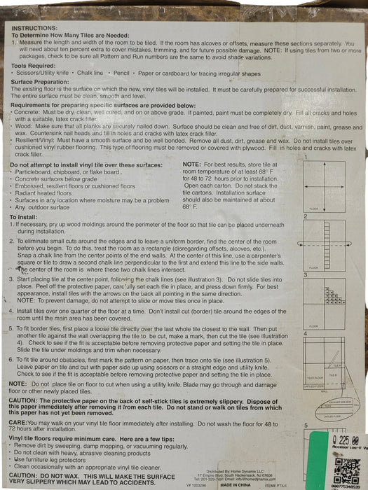 Azulejos de vinilo (DISTINCTIVE DECOR)