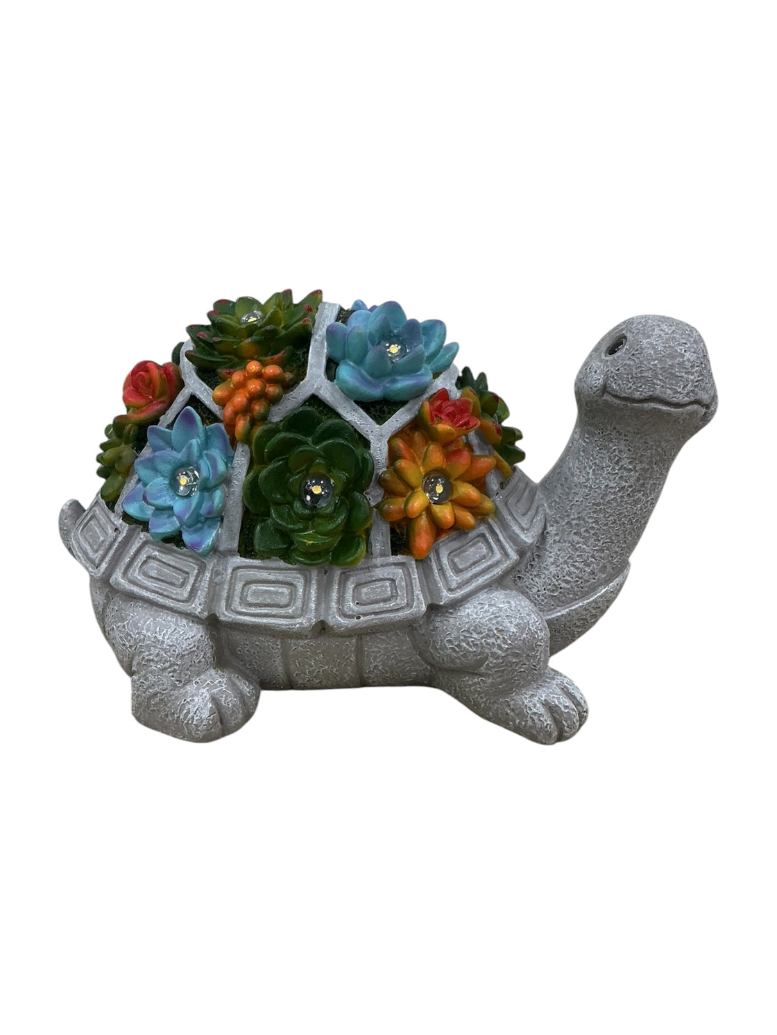 Tortuga con Suculentas LED (TURTLE)