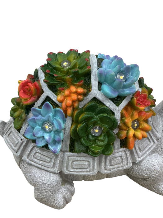 Tortuga con Suculentas LED (TURTLE)