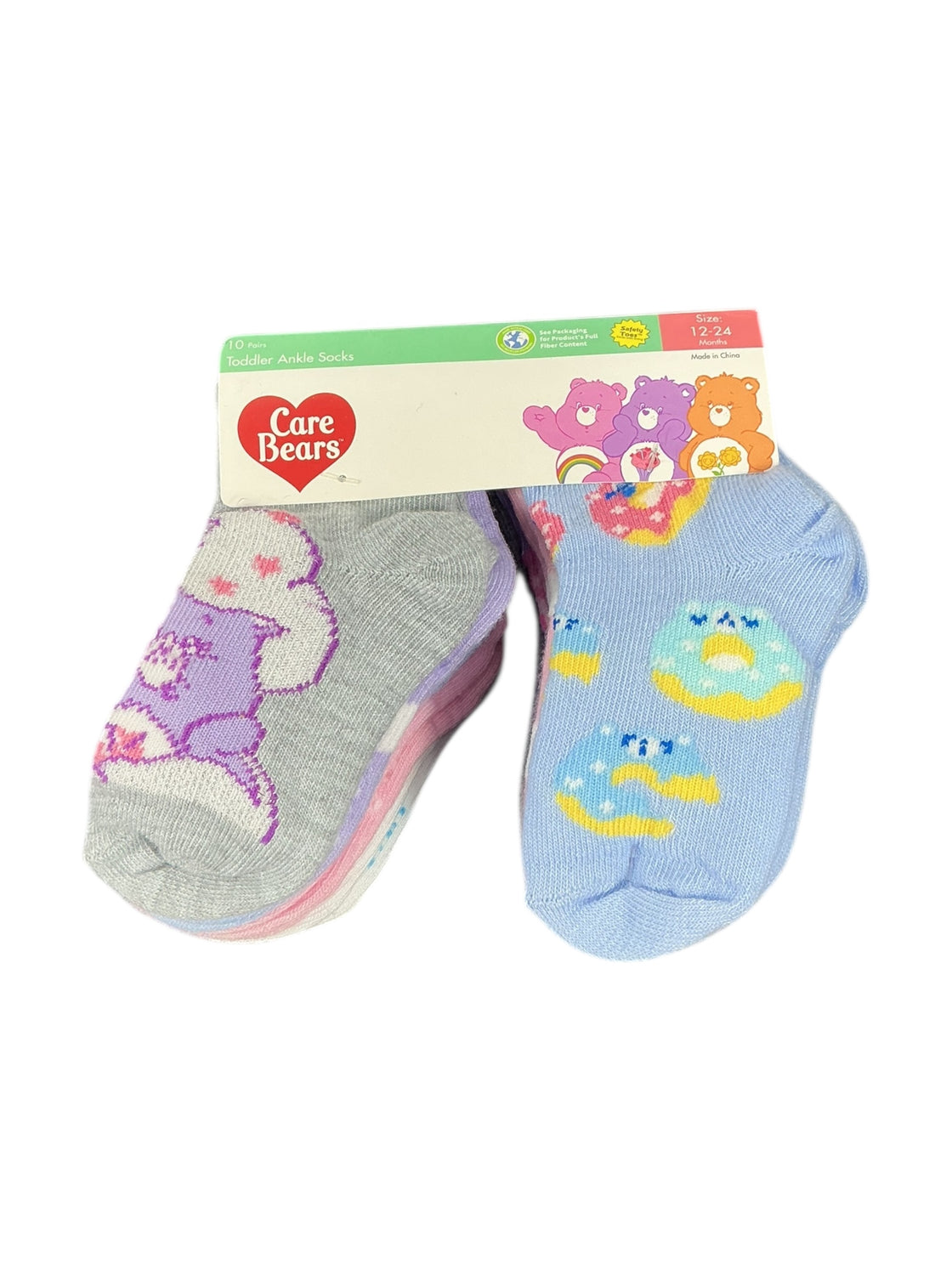 Set de calcetas para bebé (CARE BEARS)