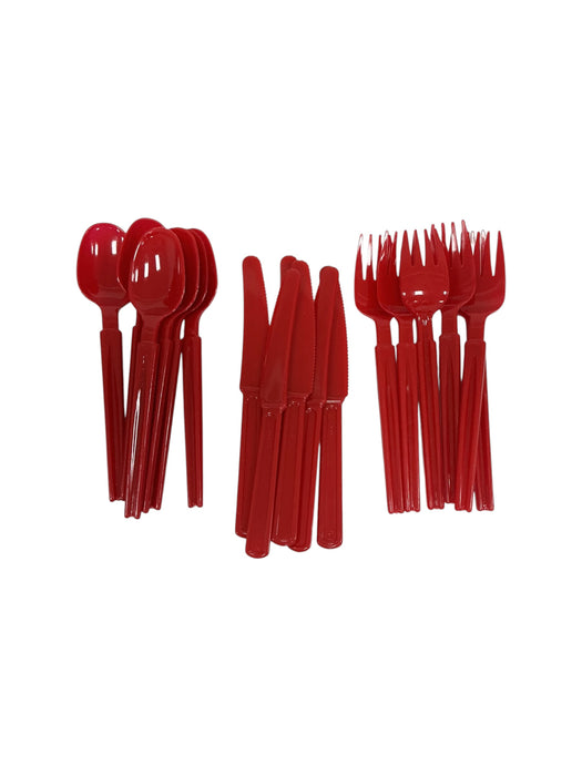 Set de platos y cubiertos