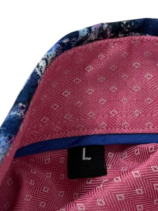 Etiqueta interior Mizumi - Talla L, forro jacquard rosa