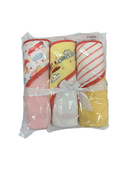Set de toallas con capucha para bebé (EXERSAUCER)
