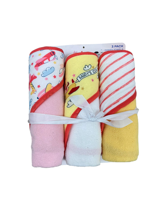 Set de toallas con capucha para bebé (EXERSAUCER)