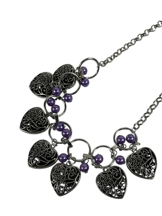 Collar y aretes de fantasía (PAPARAZZI)