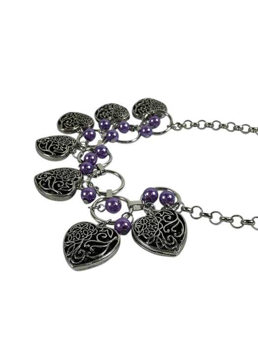 Collar y aretes de fantasía (PAPARAZZI)