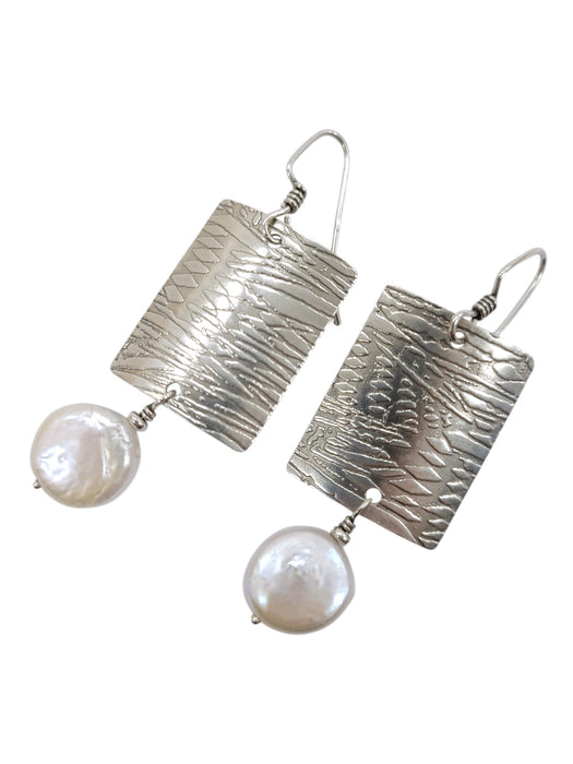 Aretes de plata