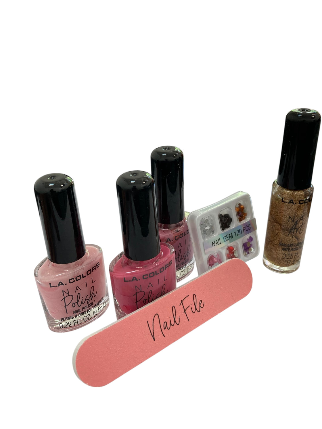 Kit para uñas (LA COLORS)