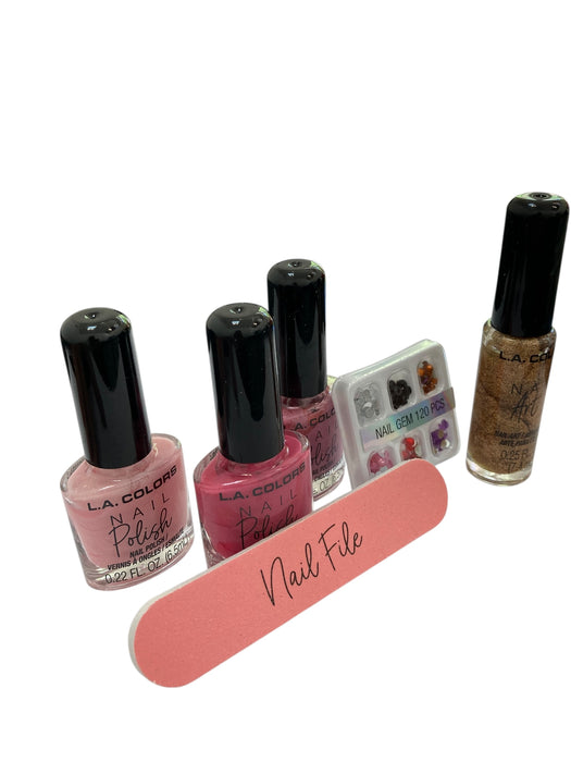 Kit para uñas (LA COLORS)
