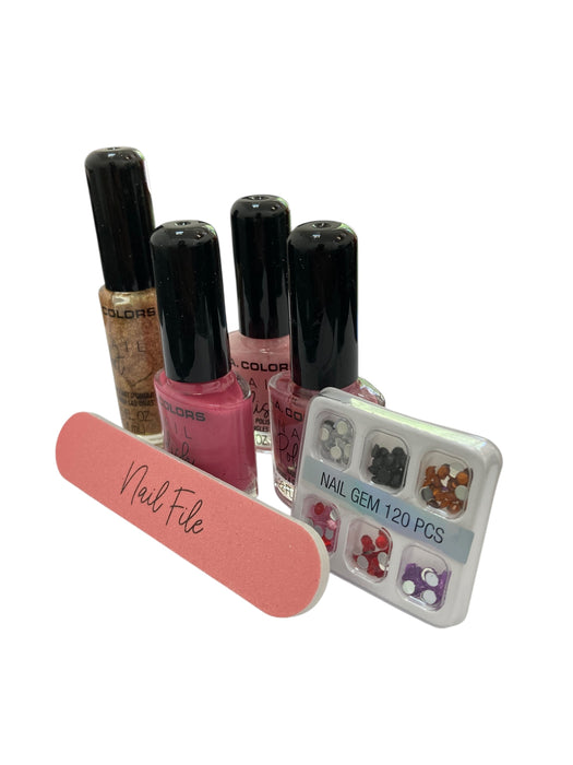 Kit para uñas (LA COLORS)