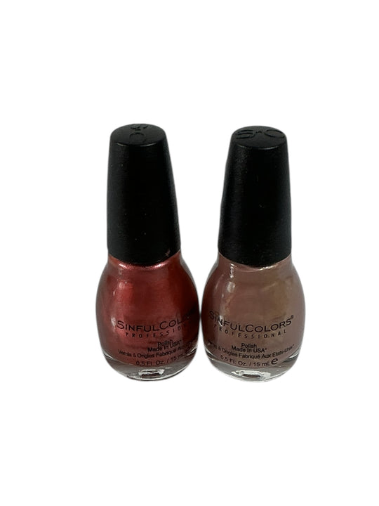 Dúo de esmaltes (SINFUL COLORS)