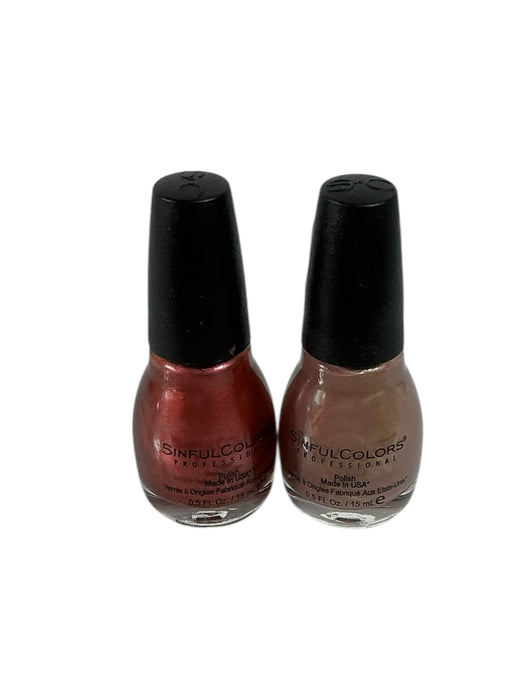 Dúo de esmaltes (SINFUL COLORS)