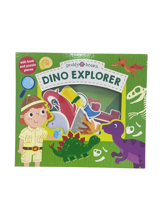 Libro con rompecabezas Dino Explorer (PRIDDY BOOKS)