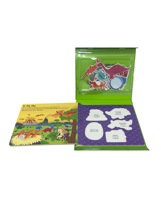 Libro con rompecabezas Dino Explorer (PRIDDY BOOKS)