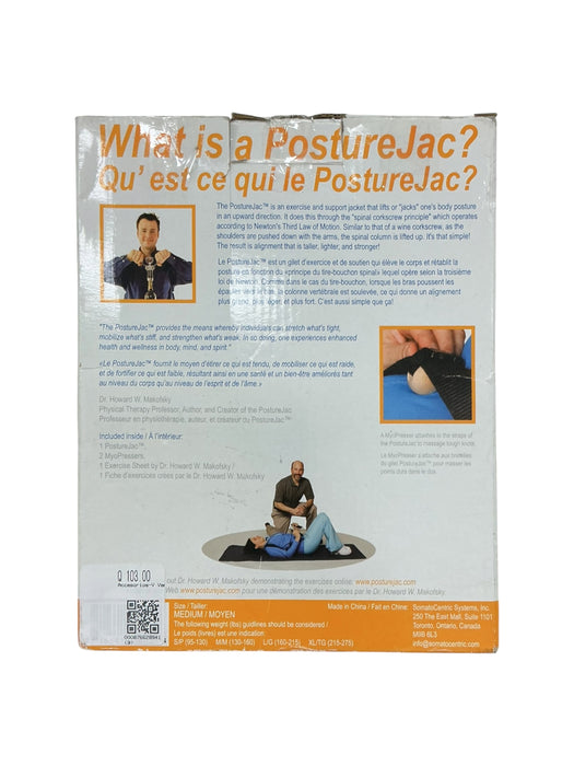 Ejercitador postural (POSTURE JAC)