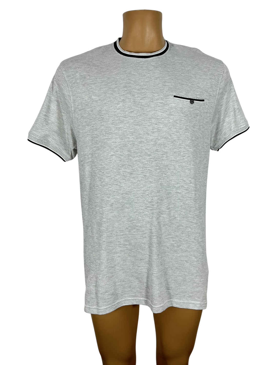Playera L (DENIM & FLOWER)