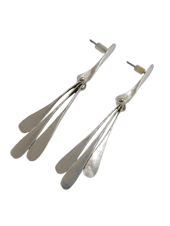 Aretes de plata