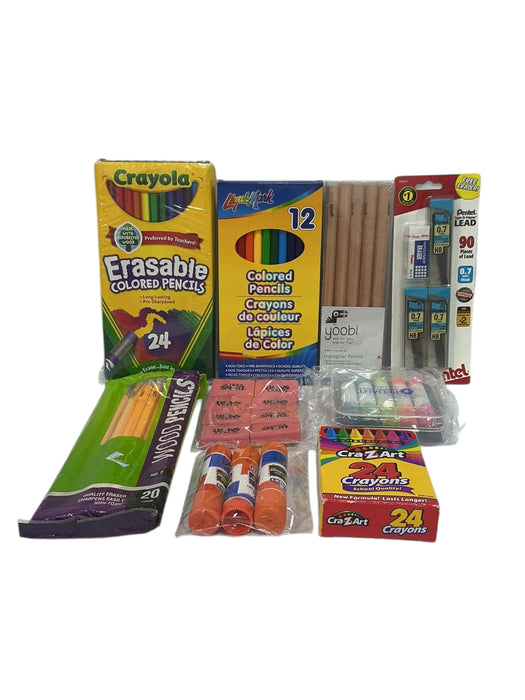 Set de útiles escolares