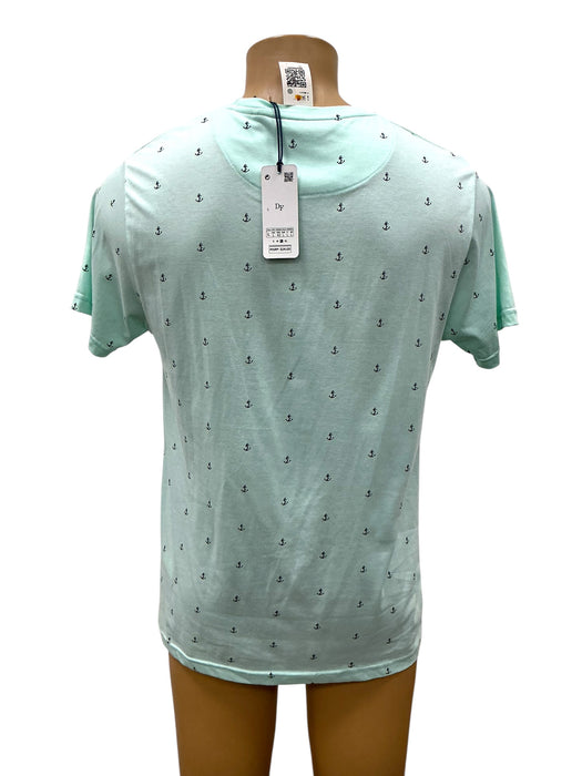 Playera L (DENIM & FLOWER)