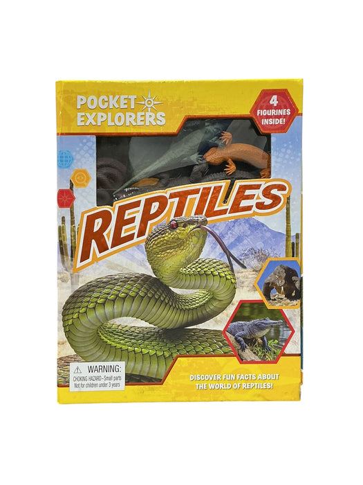 Libro de curiosidades sobre reptiles (POCKET  EXPLORERS)