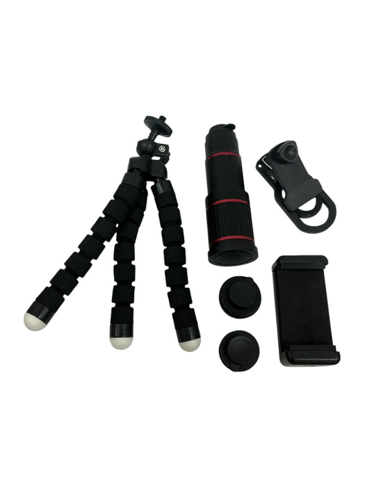 Kit de lentes para celular con trípode