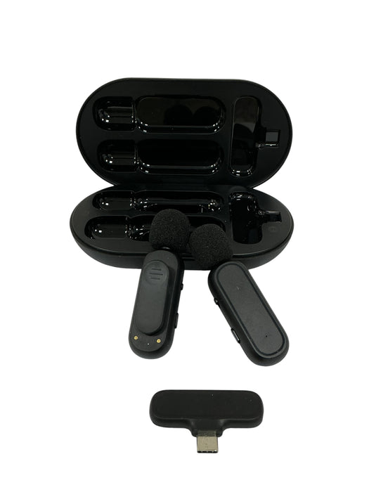 Kit dual de micrófonos inalámbricos