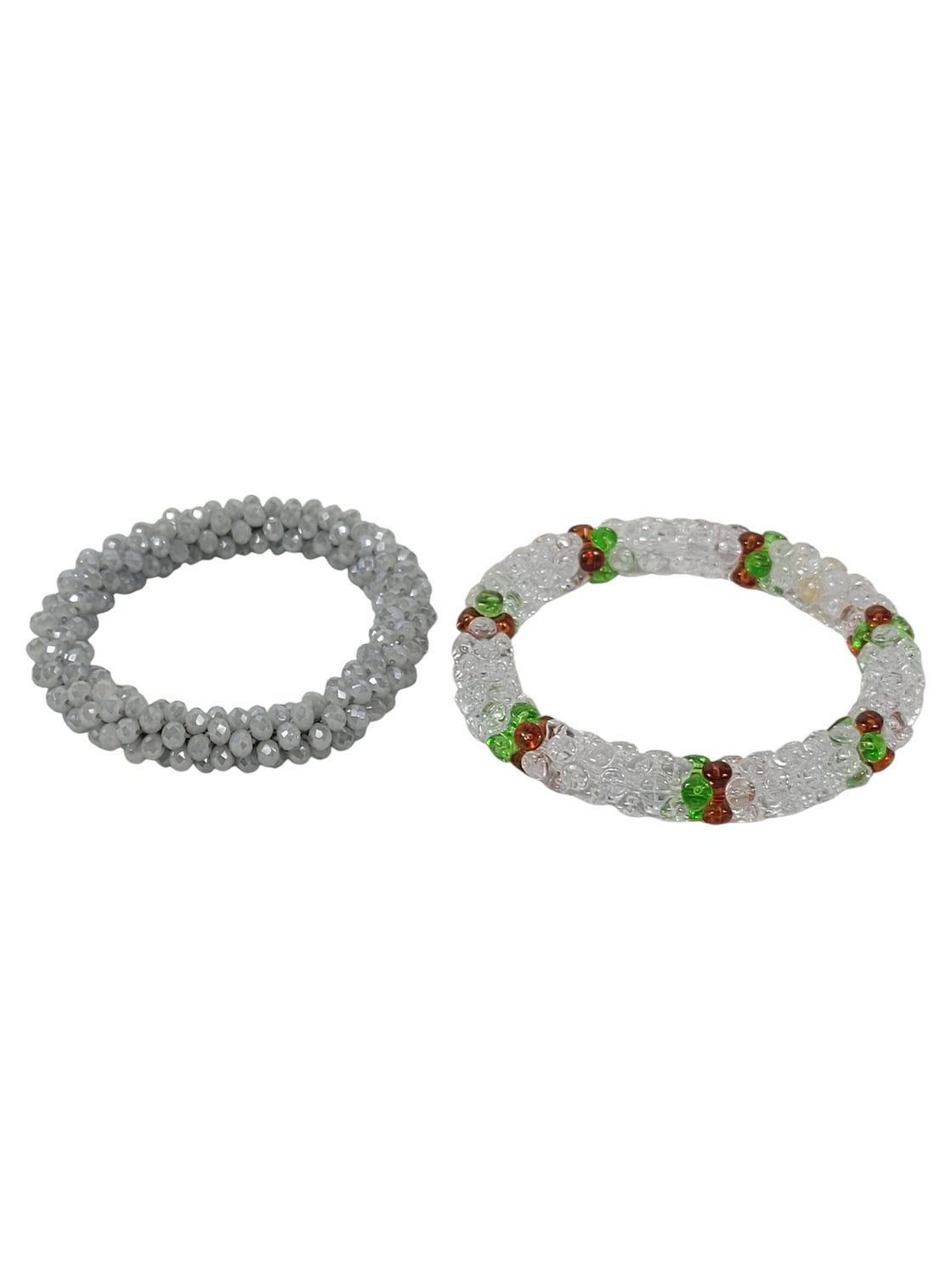 Dúo de pulseras de fantasía