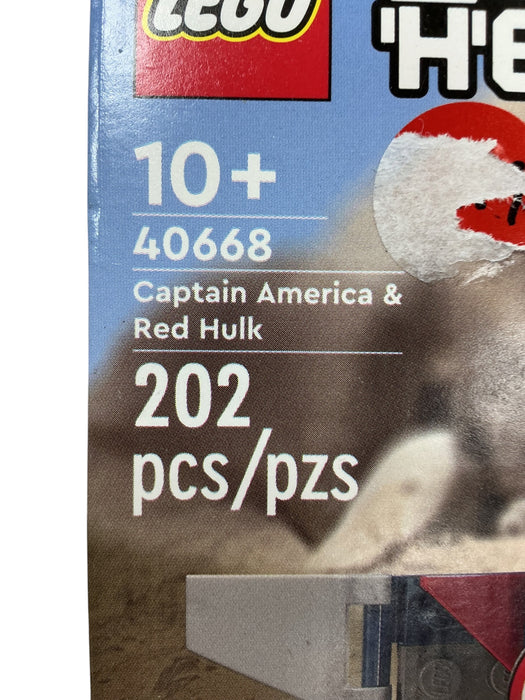 Capitán América y Hulk Rojo (LEGO)