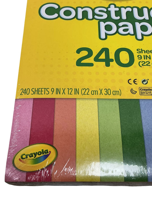 Set de papel construcción (CRAYOLA)