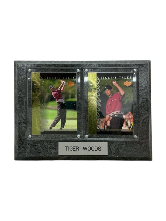 Placa coleccionable (TIGER WOODS)