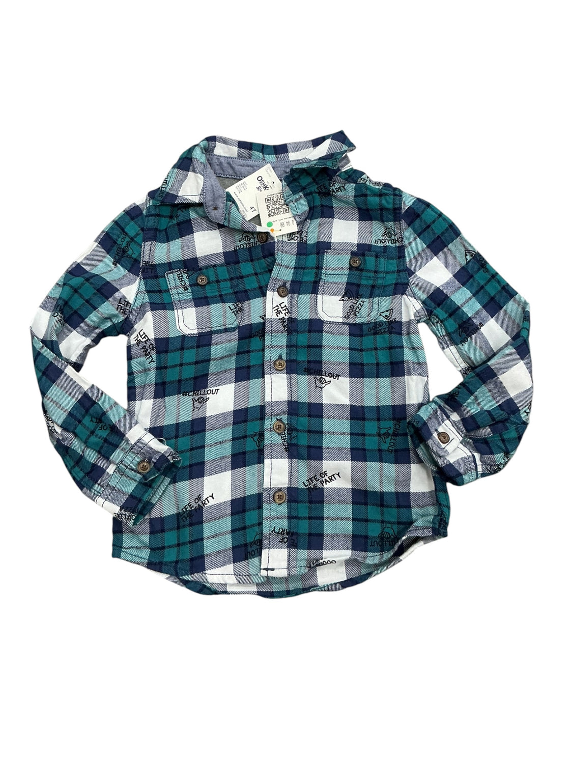 Camisa para niño 4T (OSHKOSH)
