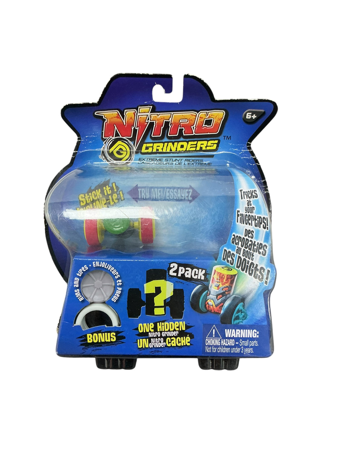 Set de vehículos de acrobacias (NITRO GRINDERS)