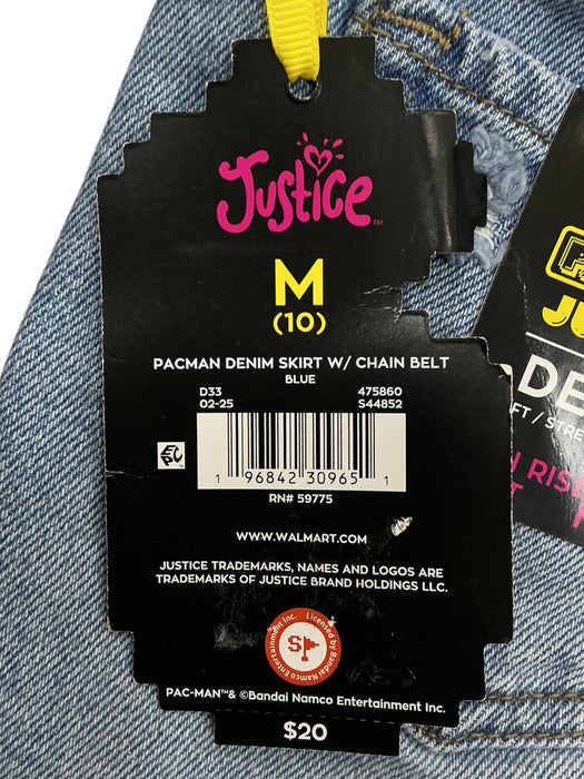 Falda Short para niña 10 (PAC-MAN X JUSTICE)