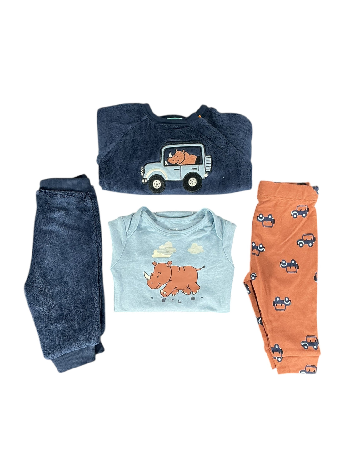 Duo de pijamas para bebé 3M (PEKKLE)