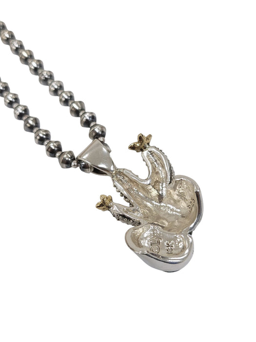 Collar de plata (925) y Oro 18K
