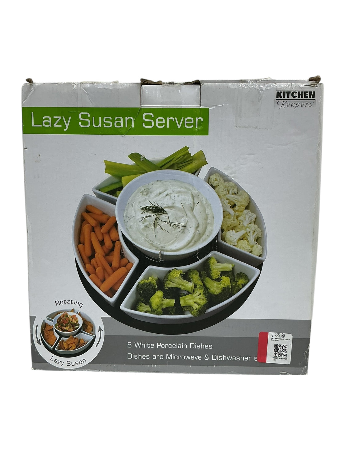 Bandeja rotativa de aperitivos (KITCHEN KEEPERS)