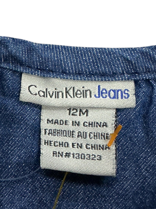 Vestido para bebé 12M (CALVIN KLEIN JEANS)